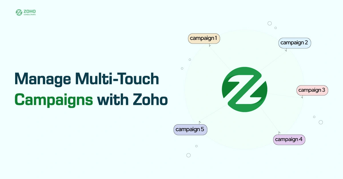 Manage Multi Touch Campaigns Zoho
